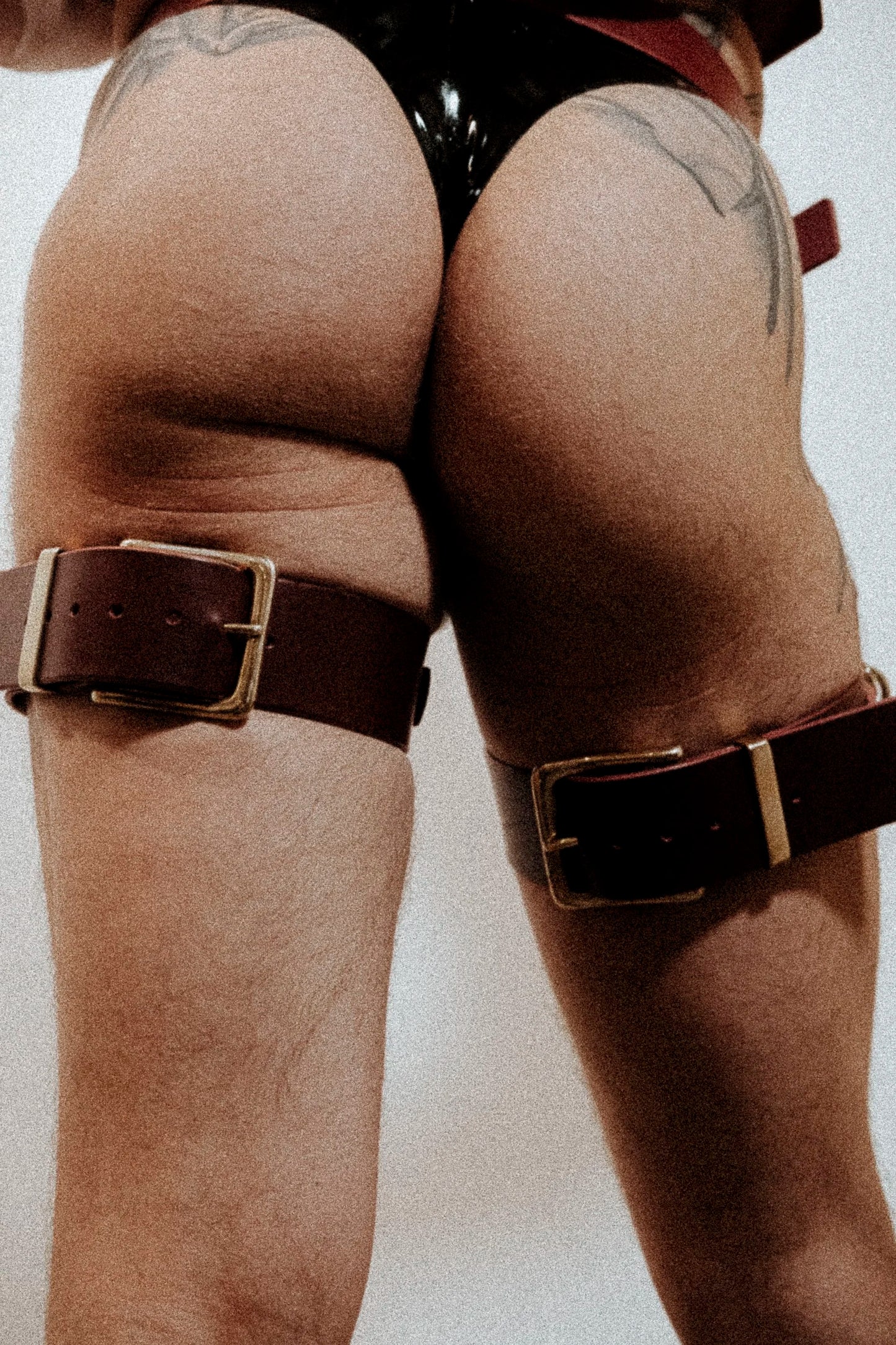 Thigh Cuffs with Belt suspender