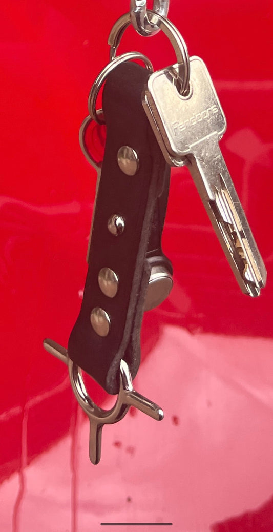 Spike Keyring